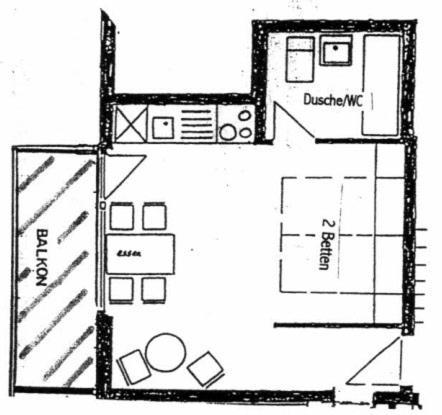 Casa La Roda, Via Da Scola 2 Sedrun Szoba fotó