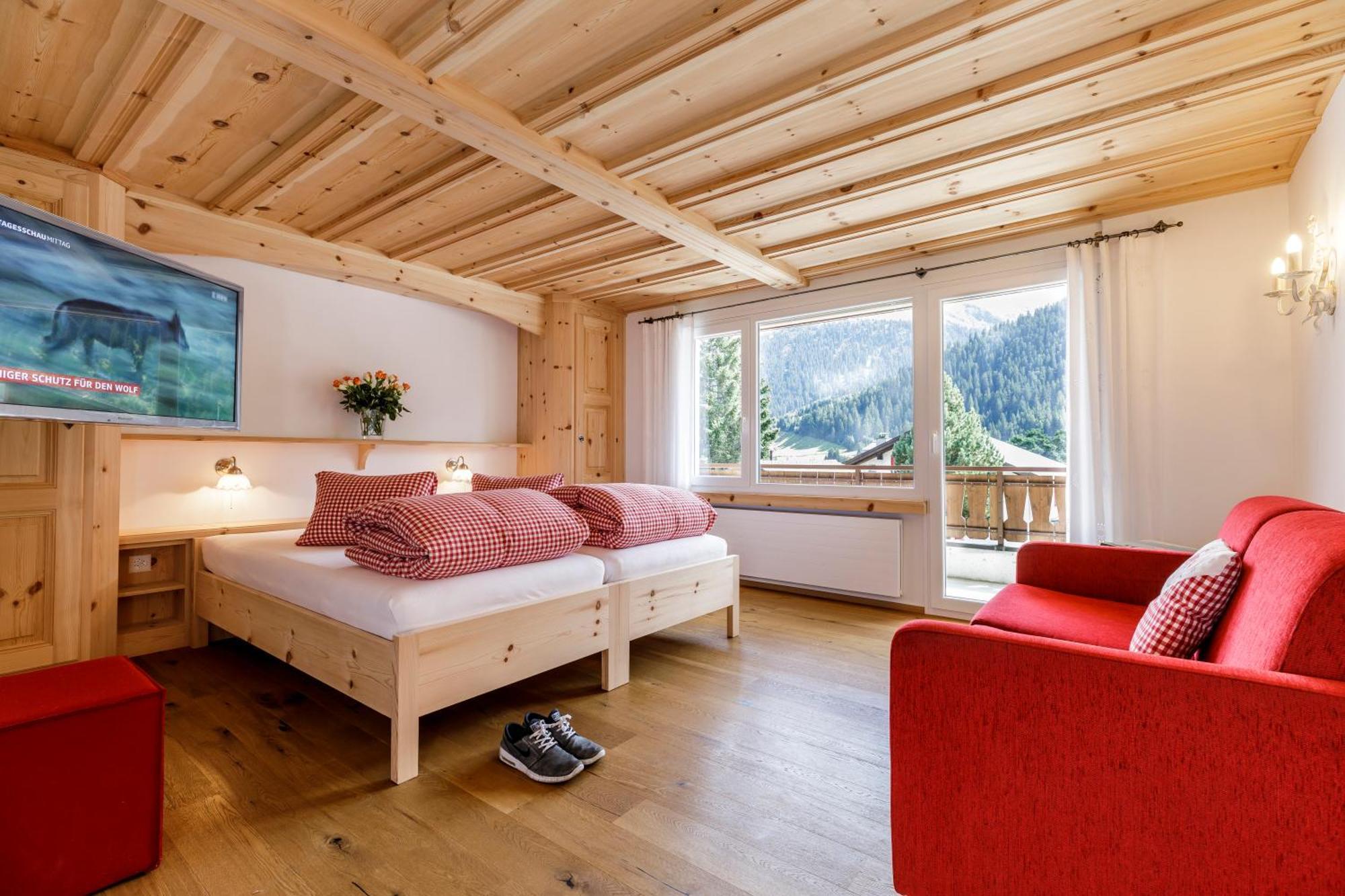 Casa La Roda, Via Da Scola 2 Sedrun Kültér fotó